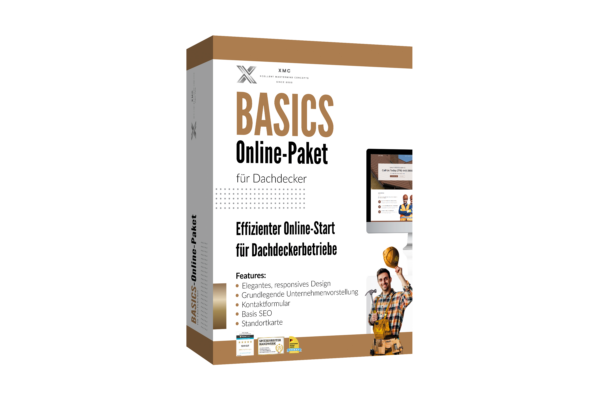 Basis-Online-Paket für Dachdeckerbetriebe